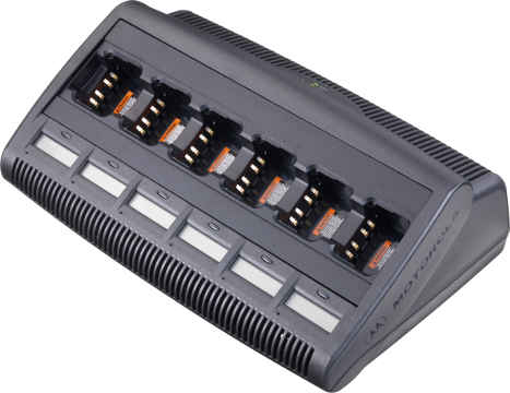 Picture of 6 Way Impres Battery Charger with display